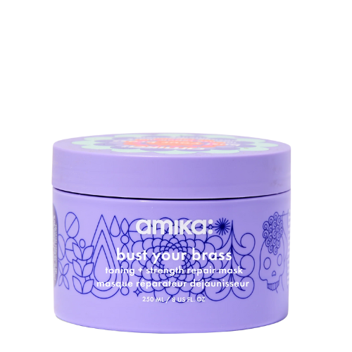 amika bust your brass toning + strength repair mask