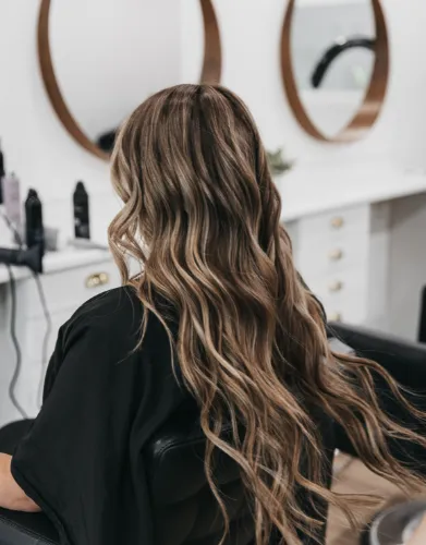 Blonde balayage transformation by The Blonde Effect, Kelowna hair salon